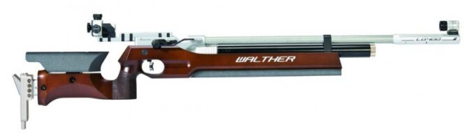 Walther LG400 Calcio Legno con astina lunga Bench Rest