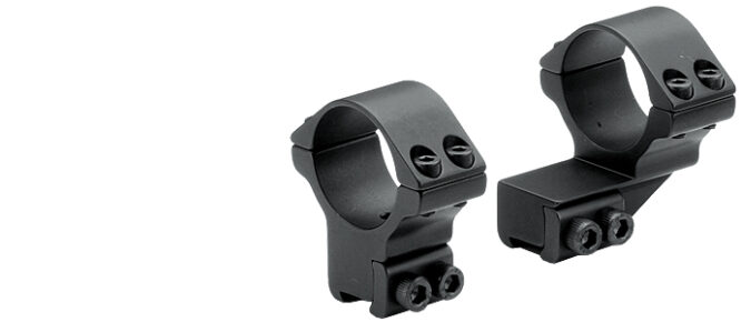 Attacchi Sportsmatch 2 Pezzi, Alti, A sbalzo, 30 mm, Base 11 mm (HET038C)
