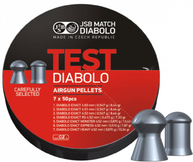 JSB Test Domed Cal. 4,5 mm