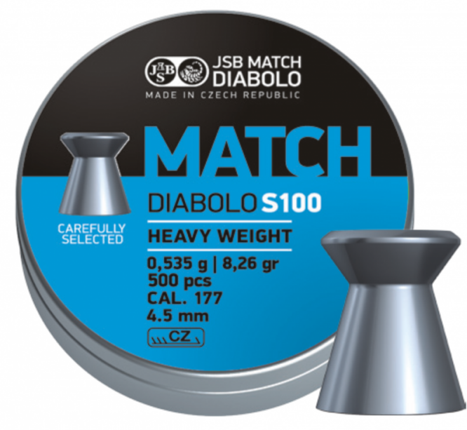 JSB Match S-100 Cal. 4,52 mm