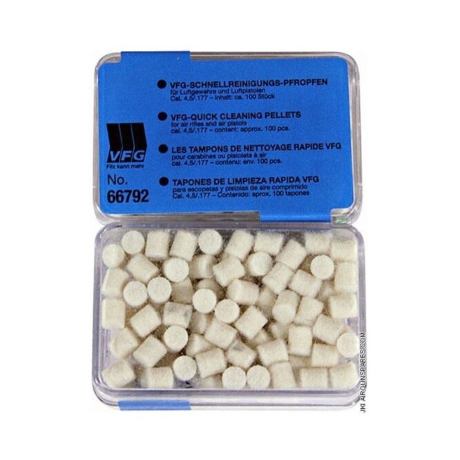 Feltrini VFG da sparare per armi aria compressa o CO2 Cal. 4,5 mm