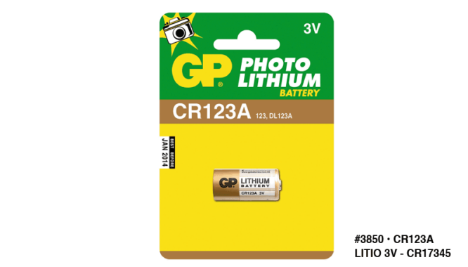 Batteria CR123A