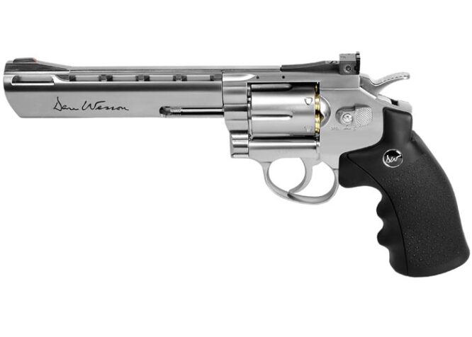 Revolver Dan Wesson Inox Canna da 6"