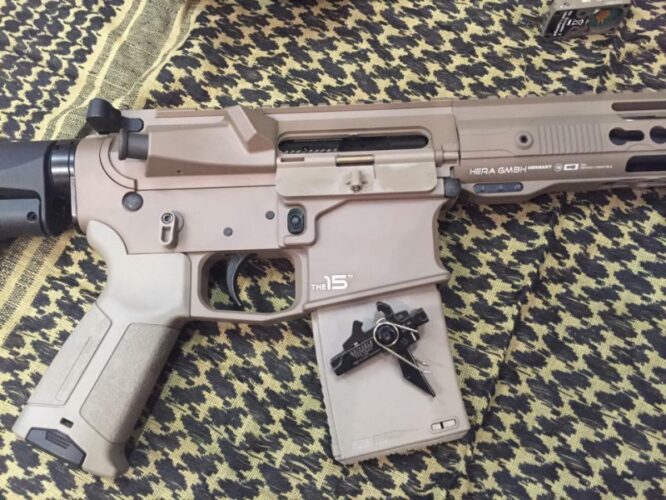 HERA ARMS 15th E.S. Cerakote