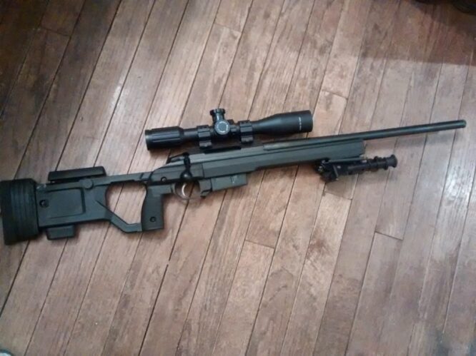 KRG X-Ray Calcio per Tikka T3 - Remington 700 Fisso (Nero, FDE, Green)