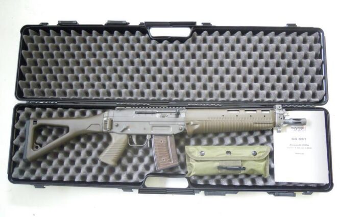 SIG mod. 551 SWAT Cal. .223 Remington