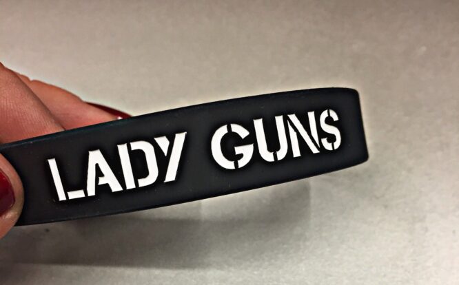 Lady Guns - ArmiRatti Braccialetto PVC