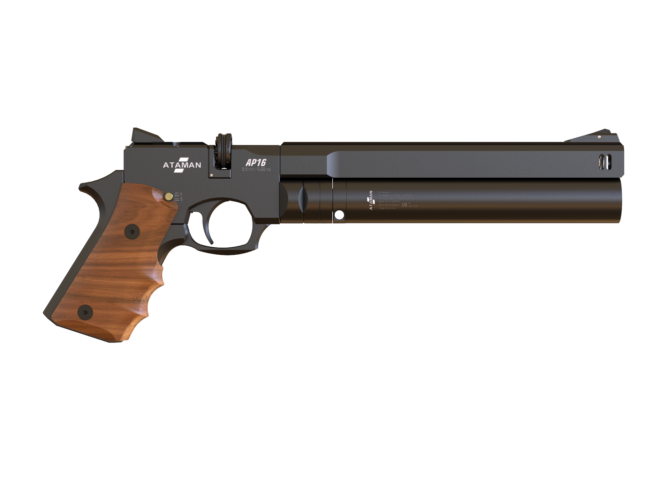 ATAMAN AP16 Pistola Standard Guancette Noce Cal. 4,5 mm