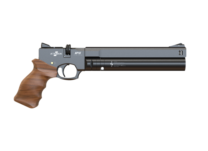 ATAMAN AP16 Pistola Standard Guancette Noce Cal. 4,5 mm