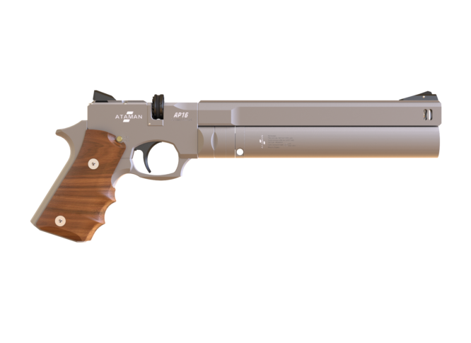 ATAMAN AP16 Pistola Standard Guancette Noce Cal. 4,5 mm
