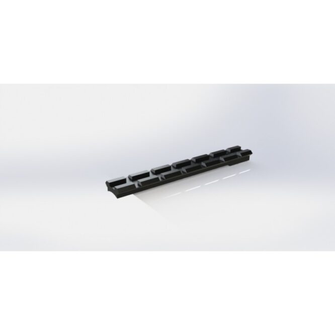 Erredi Base Weaver in Alluminio per Remington 700 - Short Action Parallela (06.048/00)