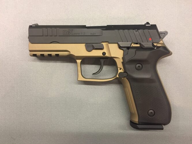 AREX mod. REX Zero 1 FDE Cal. 9x21 IMI - immagine 2