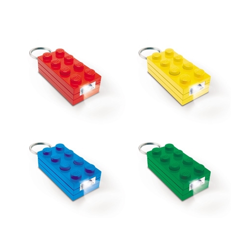 Lego Mattoncino Portachiavi LED (rosso, giallo, verde, blu) – I migliori  accessori per armi