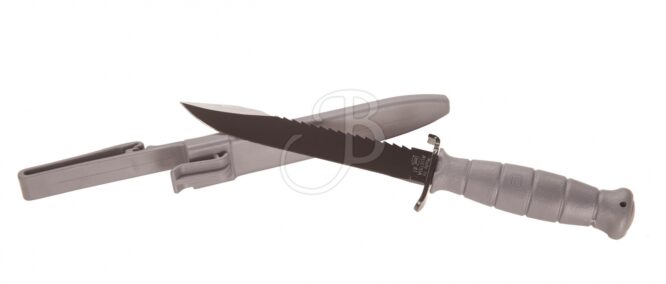 Coltello Glock mod. 81 Grigio (lama seghettata)