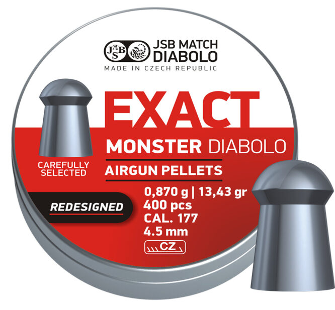 JSB Monster Redesigned Cal. 4,52 mm - NEW!