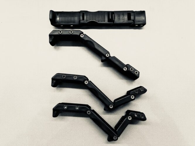 Hera Arms HFGA Front Grip Regolabile Nero
