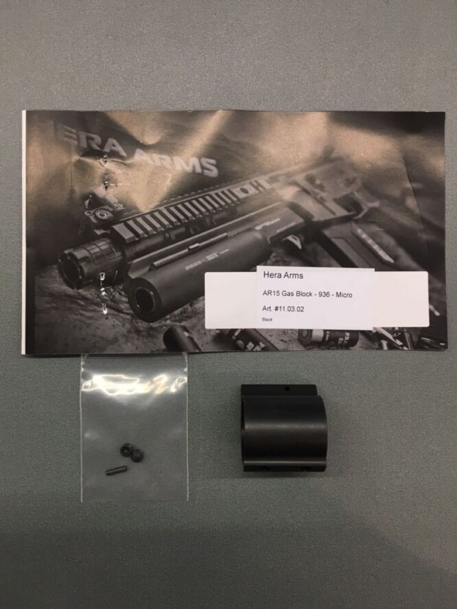 Hera Arms Gas Block Micro .936