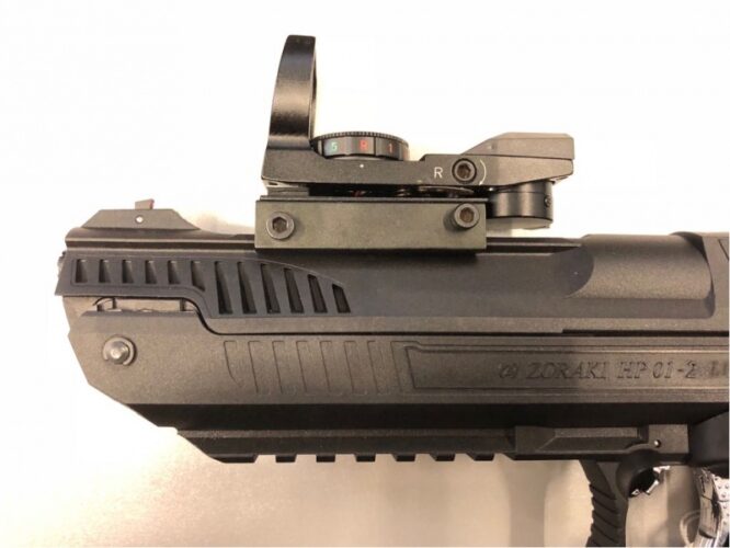 Red Dot 1x33 Multi Reticolo Con Base da 11 mm e Weaver