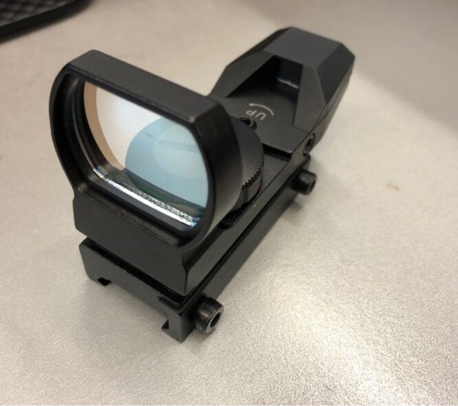 Red Dot 1x33 Multi Reticolo Con Base da 11 mm e Weaver