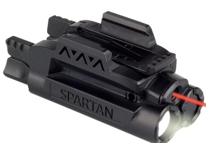 LaserMax Spartan Micro II SPS-C-R Torcia e Laser Rosso