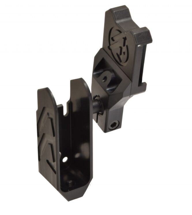 Double Alpha Academy Fondina Alpha-X Destra Black Senza Inserto