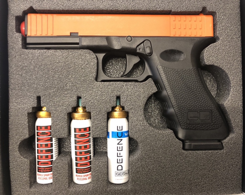 Geisler Defence GD-105 Pistola Spray Anti Aggressione Black / Orange – I  migliori accessori per armi