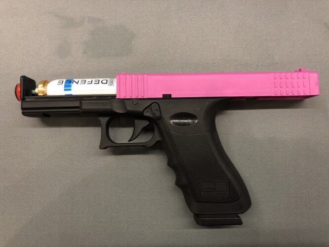 Geisler Defence GD-105 Pistola Spray Anti Aggressione Black / Orange