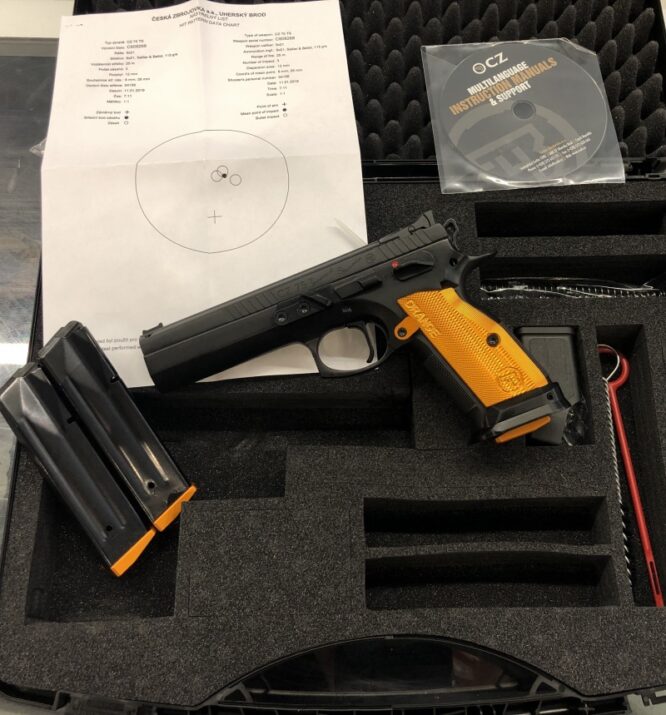 CZ mod. 75 TS Orange Cal. 9x21 IMI