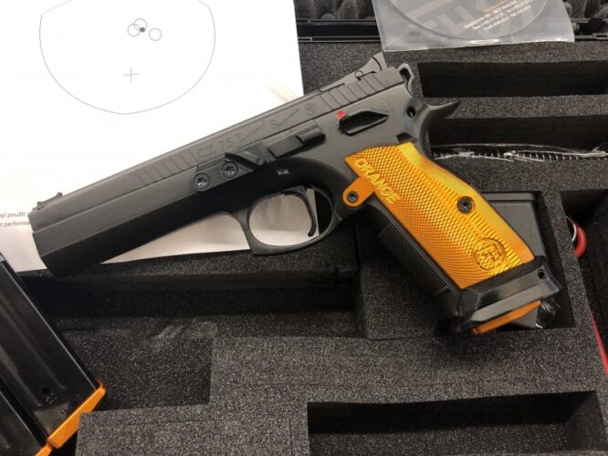 CZ mod. 75 TS Orange Cal. 9x21 IMI