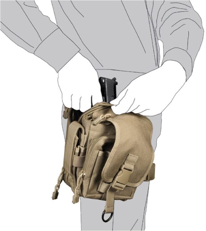 Vega Holster Borsa Multitasca in Cordura "City" (2B35N)