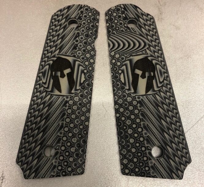 VZ Grips per 1911 Spartan Full Size Grey (SPARTAN-02-BG-A)