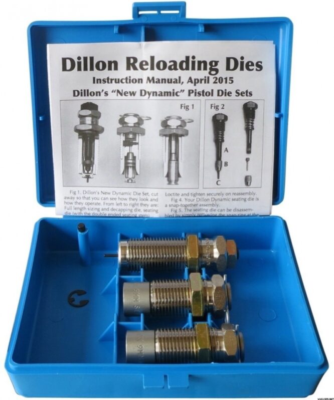 Dillon Dies Set 3 pezzi 9mm