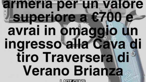 Collaborazione con il Poligono di Tiro ASD Traversera di Verano Brianza