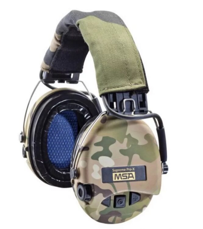 Sordin Supreme Pro-X Full Camo with Led Gel