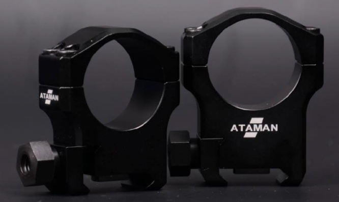 Attacchi due pezzi Ataman 30 mm - Medi - Base Weaver