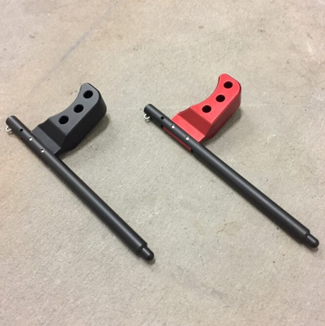 HB CZ Scorpion EVO 3 Theta Extended Charging Handle Black